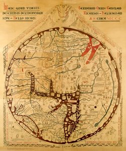 Hereford Mappa Mundi von Richard of Haldingham