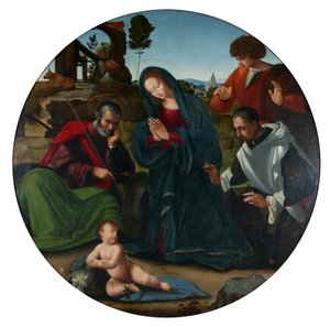 Anbetung der Hirten von Ridolfo Ghirlandaio