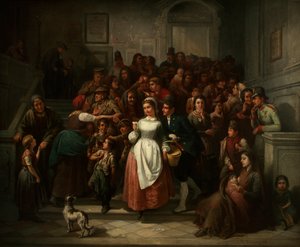 Nach der Lotterieziehung, 1859