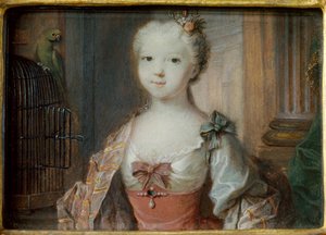 Mademoiselle de Ruffec von Robert (attr. to) Mussard