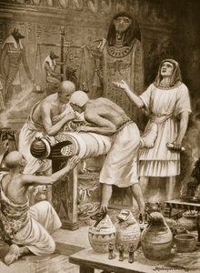 Einbalsamierung der Toten, Illustration aus 