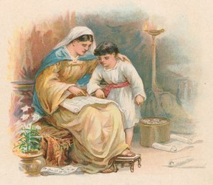 Timothy und seine Mutter