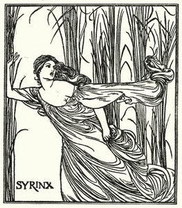 Illustration für Gedichte von John Keats (Lithographie)