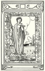 Illustration für Gedichte von John Keats (Lithografie)