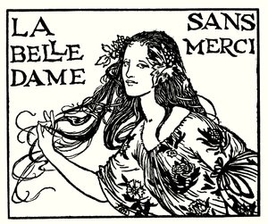Illustration für Gedichte von John Keats: La Belle Dame Sans Merci
