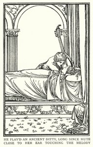 Illustration für Gedichte von John Keats: Der Abend von St. Agnes