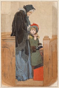 Maud stand an der Seite ihrer Großmutter