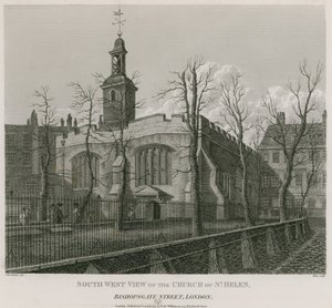 Kirche St. Helen, Bishopsgate Street, London