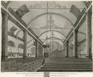 Westansicht des Inneren von St. Paul