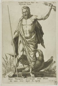 Jupiter, Tafel 2 aus Parnassus Biceps von Robert Boissard