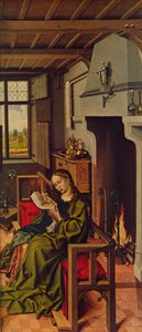 Ala De Retablo Santa Barbara, 1438, ca. 1934 von Robert Campin