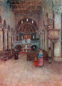 Innenraum der Kathedrale, Fiesole von Robert Charles Goff