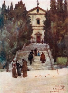 Die Franziskanerkirche S Salvadore al Monte von Robert Charles Goff