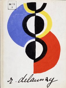 Titelblatt des Ausstellungskatalogs. Basel von Robert Delaunay