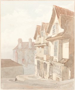 Ansicht der Church Lane, Bristol