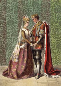 Kath. Dat ist, wie es meinem Vater, dem König, gefallen wird (Chromolitho) von Robert Dudley