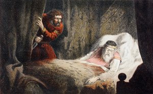 Macbeth kurz davor, König Duncan zu ermorden