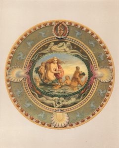 Plateau aus Majolika, präsentiert vom Earl of Mount Edgecumbe