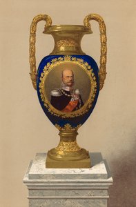 Porzellanvase, präsentiert von ihren Majestäten dem König und der Königin von Preußen von Robert Dudley