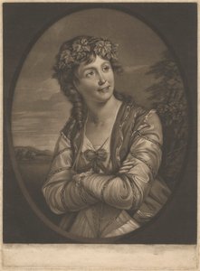 Miss Ann Catley in der Rolle der Euphrosyne