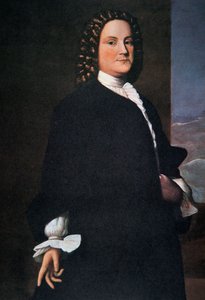 Benjamin Franklin in seinen frühen 40ern