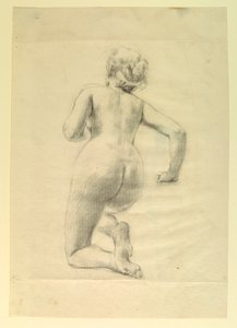 Zeichnung, Figurenstudie