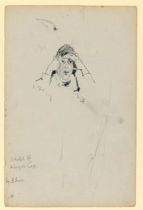 Skizze von Kenyon Cox von Robert Frederick Blum
