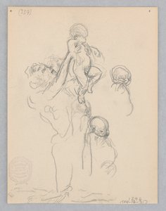 Studie für eine tanzende Frau, "Stimmungen zur Musik," Mendelssohn Glee Club, New York, NY von Robert Frederick Blum