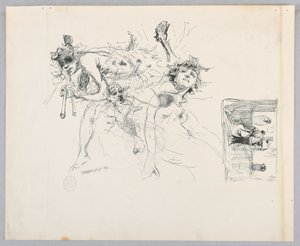 Studie für eine tanzende Frau, „Stimmungen zur Musik“, Mendelssohn Glee Club, New York, NY