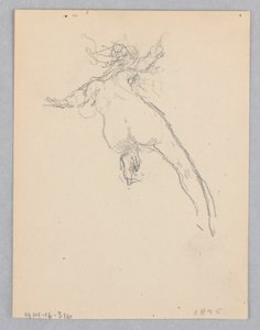 Studie für eine tanzende Frau, "Stimmungen zur Musik," Mendelssohn Glee Club, New York, NY von Robert Frederick Blum