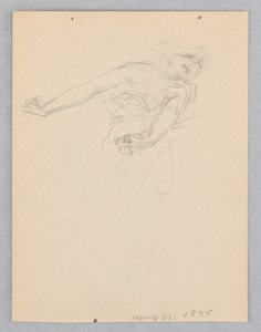 Studie für eine tanzende Frau, „Stimmungen zur Musik“, Mendelssohn Glee Club, New York, NY von Robert Frederick Blum