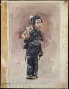Dort leben alle Babys in Japan von Robert Frederick Blum