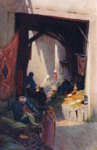 Ein Basar, c1880, 1904