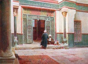 Gitter in der Moschee des Sultans Kelaun von Robert George Talbot Kelly