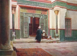 Gitter in der Moschee des Sultans Kelaun von Robert George Talbot Kelly
