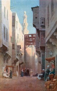Sharia Bab-el-Wazir, Kairo von Robert George Talbot Kelly