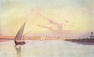 Tel-El-Amarna, auf der Oberseite, ca. 1880, 1904 von Robert George Talbot Kelly