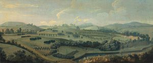 Ein Blick auf den Gisburne Park, Yorkshire, und den Park von Robert Griffier