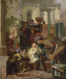 Erfrischung der Müden, um 1847