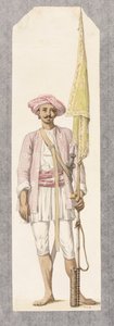 Raketenmann von Tipoo Sultan (1750-99), c.1793-4 von Robert Hone