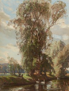 An der Knows Mill Lade, Prestonkirk von Robert Hope