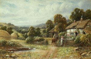 Ein Cottage in Surrey von Robert John Hammond