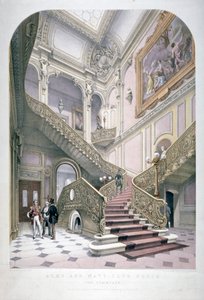 Der Armee- und Marineclub, Pall Mall, Westminster, London von Robert Kent Thomas