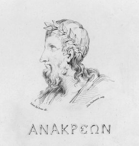 Porträt von Anacreon von Robert Kerr (after) Porter