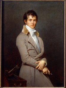 Porträt des Malers Pierre Narcisse Guerin von Robert Lefevre