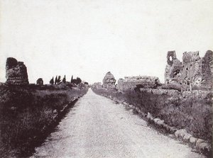 Ansicht der Via Appia Antica von Robert MacPherson