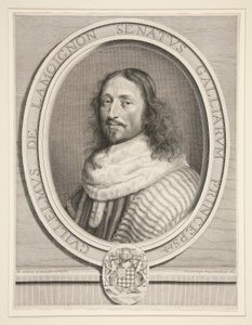 Guillaume de Lamoignon, erster Präsident des Parlaments von Paris von Robert Nanteuil