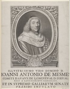 Jean-Antoine de Mesmes, 1658 von Robert Nanteuil