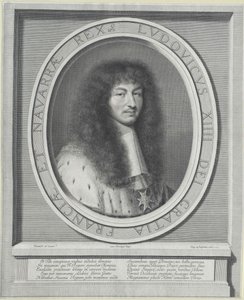 König von Frankreich Ludwig XIV. von Robert Nanteuil