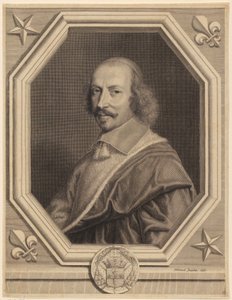 Porträt von Kardinal Jules Mazarin von Robert Nanteuil